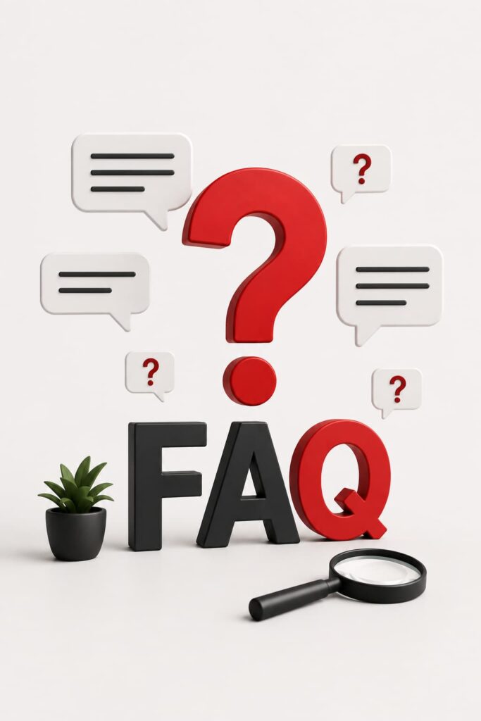 Image of frequently asked questions